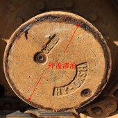 306挖掘机行走马达减速箱外盖油封 卡特E301.5 305 303 胶圈 302