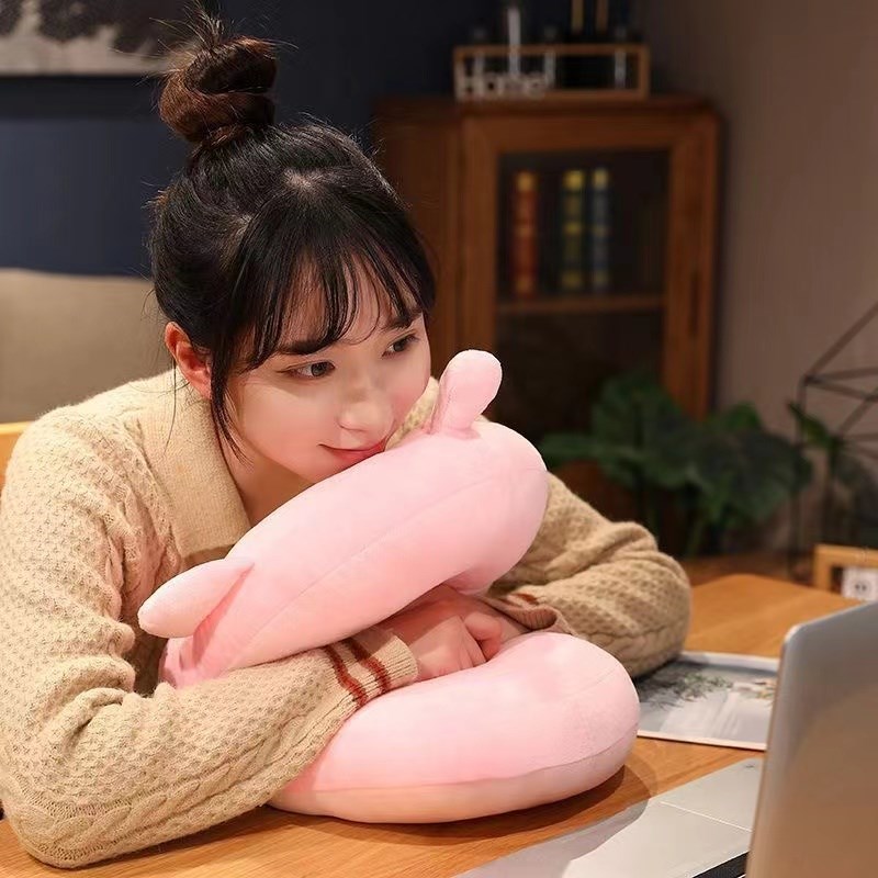 蛋仔夏季学生午睡教室趴桌子睡觉抱枕凉感女生办公室午休头枕冰丝