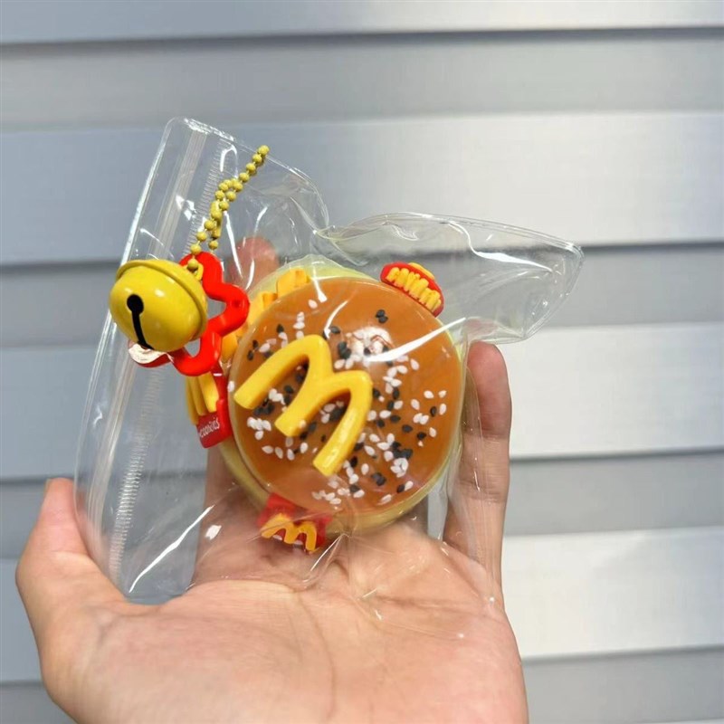 麦当劳汉堡捏捏仿真食玩超软水泥感解压慢回弹送礼平价减压