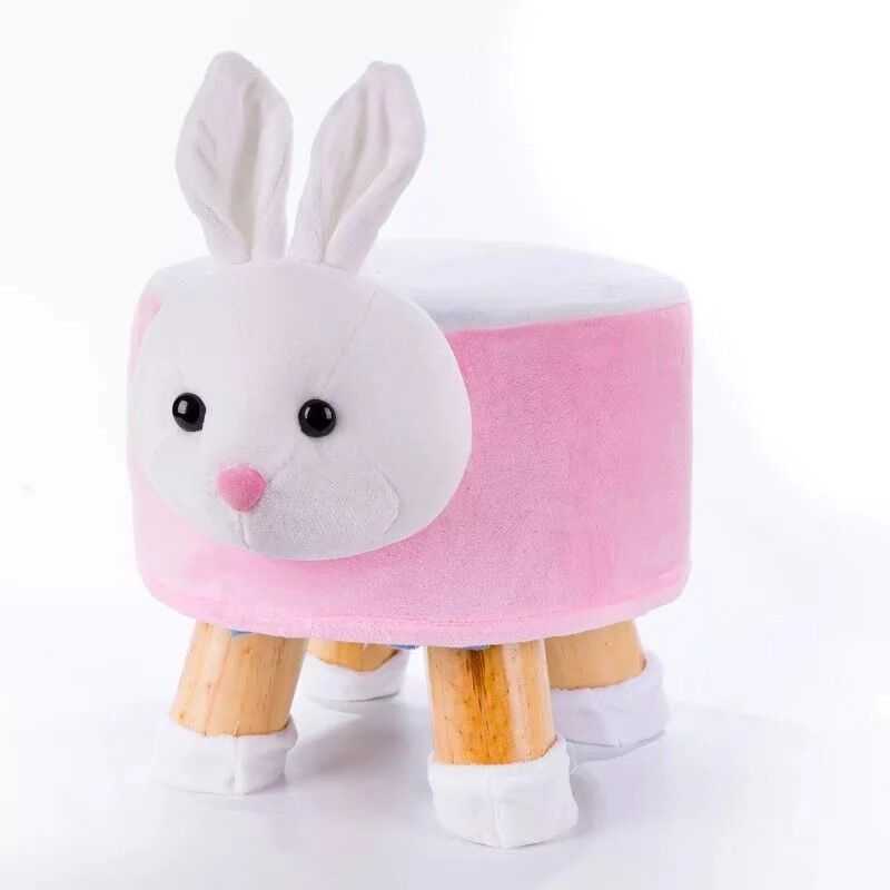 卡通换鞋凳图案凳子创意方凳布艺小凳子沙发凳茶几动物凳园凳矮凳