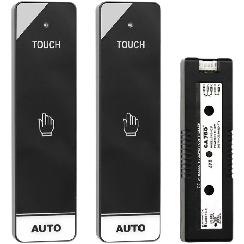 感应门无线触摸开关自动门电动门禁免布线轻触开门按钮玻璃门配件