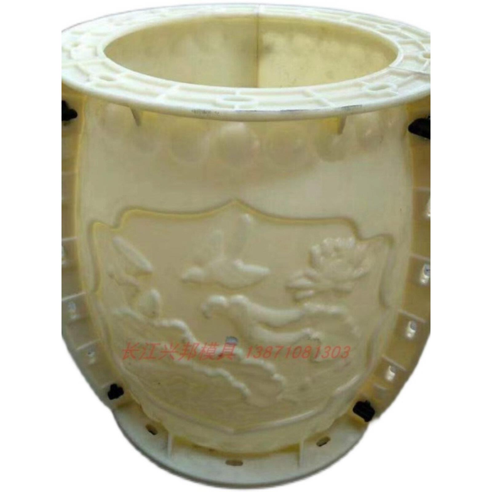 彷古水泥桌子模具庭院水泥桌椅凳子塑钢模型圆形花园彷石混泥土磨