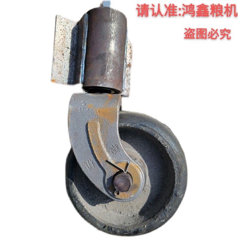 输送机专用万向轮 云龙 聚力 粮机万向轮 输送带脚轮 重型 铸铁轮图片