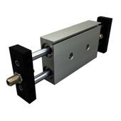 JS1TX系列双轴向双动倍可调速力滑台汽缸缸双径ZVK16mm行程0 150