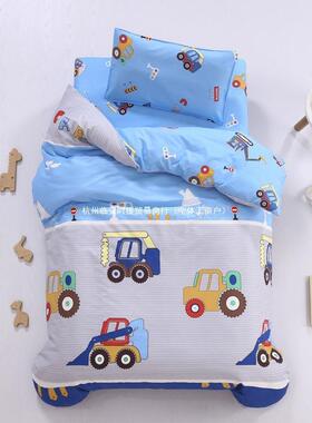 纯棉幼儿园被子棉OXN三件午套儿童宝宝入园睡被褥件套四六季通用