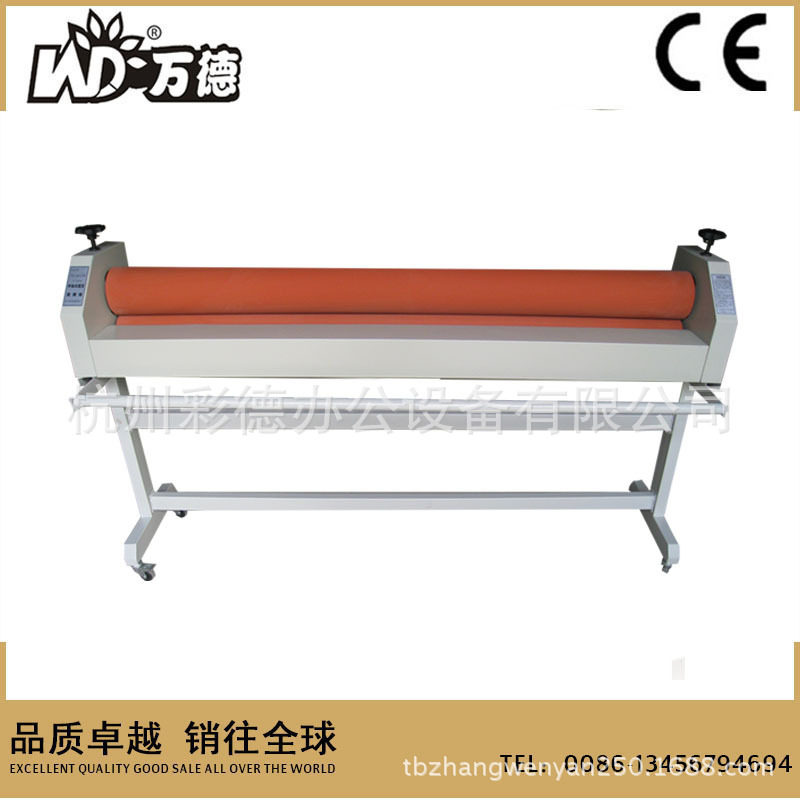 1.6米手动冷裱机胶辊加重直径150覆膜宽度1580