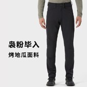 男软壳裤 袅粉毕入 四面弹力 防水透气 烤地瓜双面纺织面料
