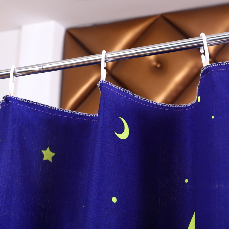 家用床帘防尘顶防风遮光布卧室单人床幔1.5m蚊帐欧式1.8米床1.2