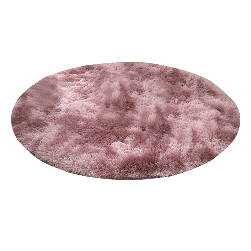 定制圆形地毯坐垫吊篮吊椅垫防滑电脑椅垫子卧室床边少女毛毯地垫