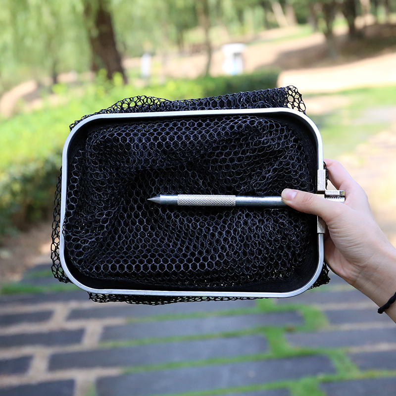 野钓专用简易便携钓箱小鱼护折叠鱼渔护溪流方形路亚迷你涂胶速干