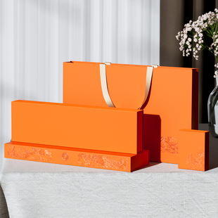 通宇高档通用白茶普洱饼干茶空盒随手礼茶叶盒方块方片茶包装礼盒