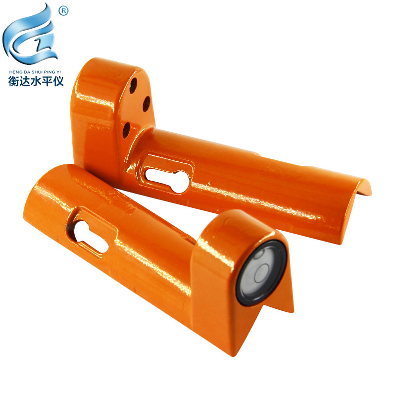 对中杆水平泡仪器直角90度水准仪手持便携水平气泡测量塔尺水平尺