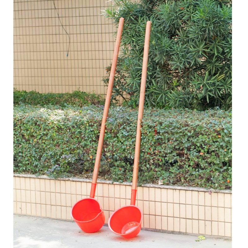 可插巨大号水瓢 插口槐木圆木棒实木条木棍硬实木1米长 可挑重物