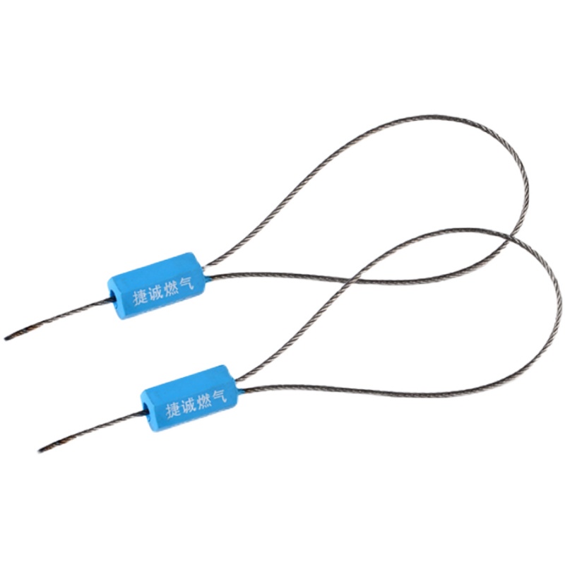 一次性钢丝封条铅封煤炭化工园林集装箱物流施封锁扎带封签锁