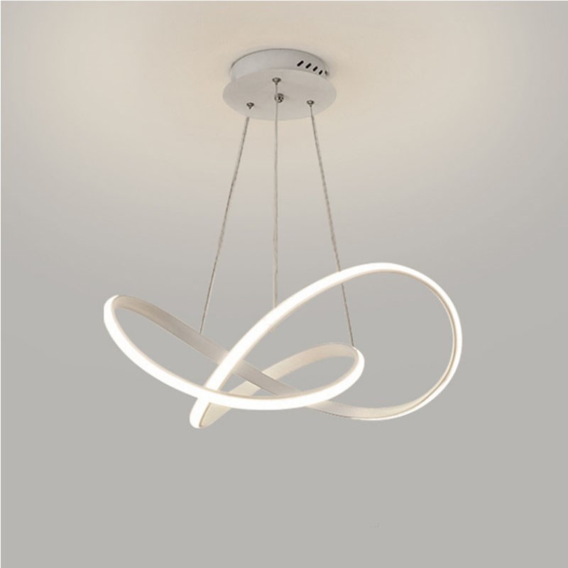 餐厅吊灯现代简约创意饭厅灯led全光谱灯卧室灯个性110v-灯具