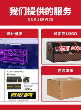 现货汽车后备收备纳箱可折叠车置物箱皮革汽车收箱OSV纳箱后用箱