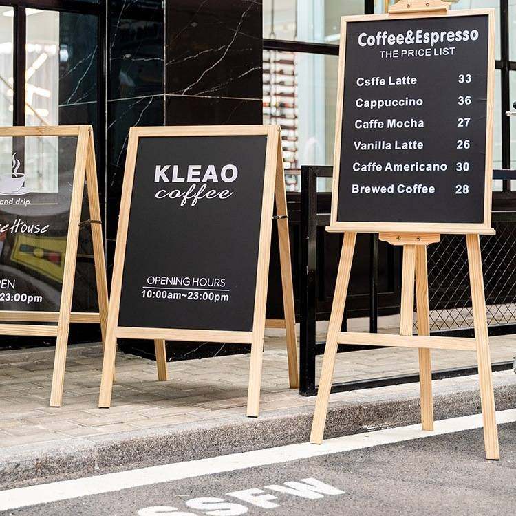 木质双面黑板广告牌展示架店铺门口户外手写招工牌立式a字板支架,玩具/童车/益智/积木/模型,垂直悬浮玩具,淘宝优惠券,粉丝福利购,淘宝优惠卷