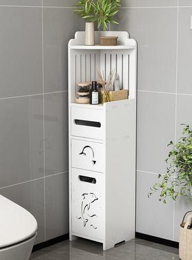 卫生间置物架厕所转角室TSO架浴多层收纳落打地免孔防水多功能架