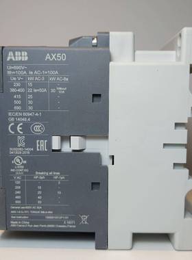 ABB0AX系列交流触器X18-30-10-80*2接2-230VA50Hz现货101ZML39479