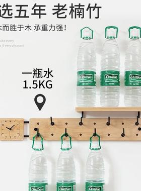 挂架衣架壁墙上挂钩门口玄关置进物挂架入户衣帽衣服挂墙VWC壁挂