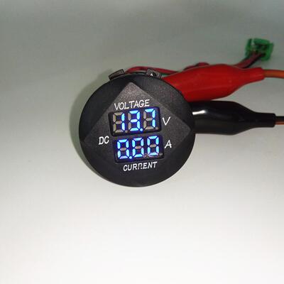 -1224V车载数字显示电压电充表二OHN合一LD数显直流电流表电E压表