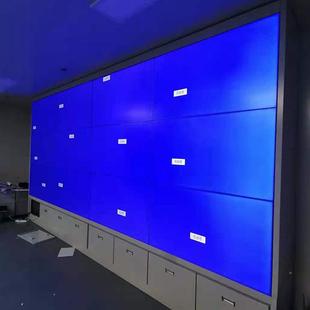 无缝拼接立式 多联指中心业小区影监控电院视挥物墙398机柜安防