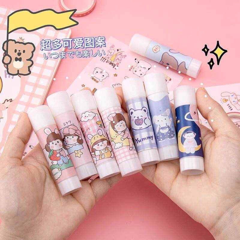 ?体胶棒手工水学生干卡salkgj通幼儿园可爱省力儿童高粘度固快胶