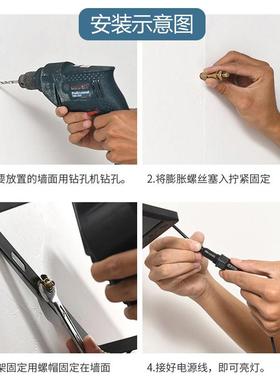 l阳ed惠民太能投光灯乡村庭院户外防光灯水大UJS功率太阳能路泛灯