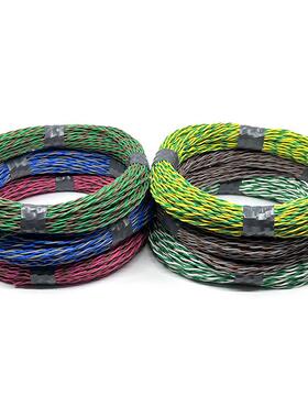 汽车电线铜0.3/0.5/0.752.0平方双绞线RVLXN线铜芯can音S响线信/