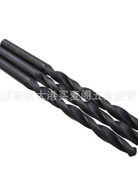 17件套高0ZCX速钢m氮化黑钻麻花钻1-10m麻花组合蓝色铁盒装