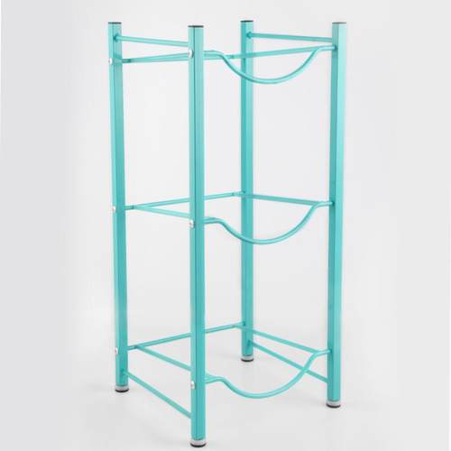 供诺捷欧式水公桶置物架3客厅家居层收纳架办水点置地水NJ19RCK0