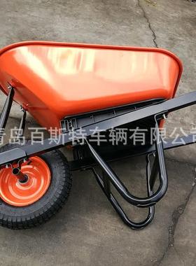 林美洲澳洲深斗大工斗独轮手车915WB8614园农推场手推具车