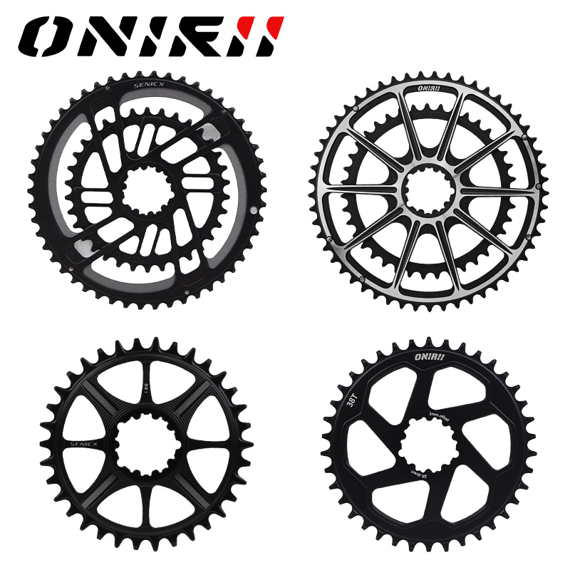 ONIRII奥利尼GXP曲柄折叠公路车双盘片正负齿越野砾石单盘牙盘片