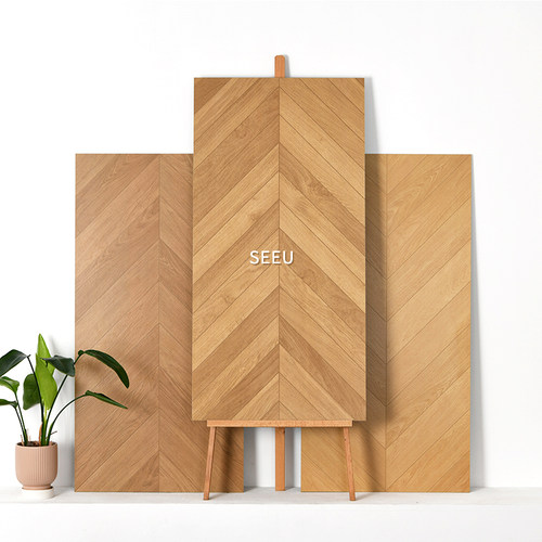 鱼骨木纹砖地砖6001200法式复古原木色奶油风全瓷仿木地板瓷砖