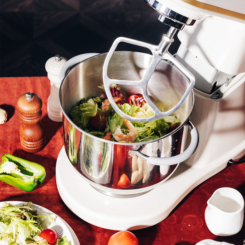 柏翠Q7专业厨师机家用大容量和面机商用揉面机鲜奶机多功能和面机