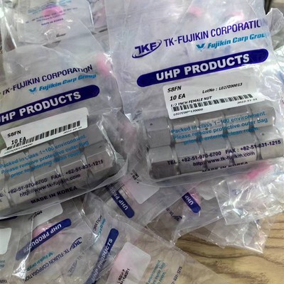 TKF-FUJIKIN TKF韩国原装进口不锈钢316L超纯净接头VCR 1/4 1/2 1