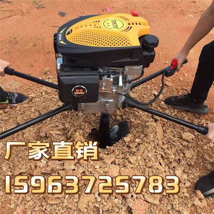 山坡地果园打洞机 挖孔地钻打孔挖坑机 果园施肥栽树打窝机