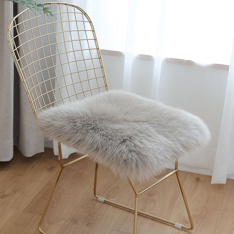 整张羊毛沙发垫纯羊毛椅垫坐垫飘窗垫客厅卧室羊毛地毯电脑椅子垫