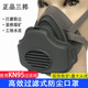 三邦3900防尘橡胶口罩工业粉尘配3711滤棉装 饰打磨矿工劳保防护