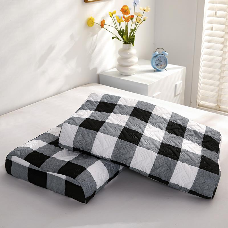 防口水胶枕套橡胶记忆芯枕乳枕4头套防水RNE内胆30x50x55x0x60一