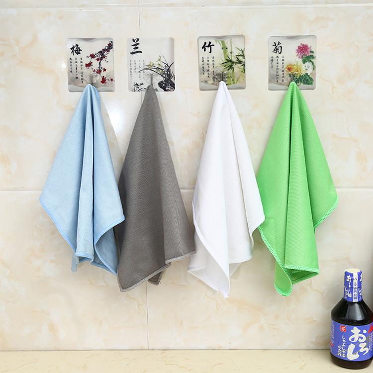 擦玻无布痕纤璃维不留用水金之泉渍加厚吸水不掉毛保洁毛巾擦酒杯