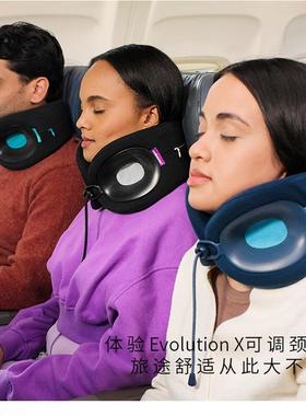 Caea棉ub护枕EVOX透气支COOL撑记忆u型颈枕脖子靠枕颈椎枕旅行飞