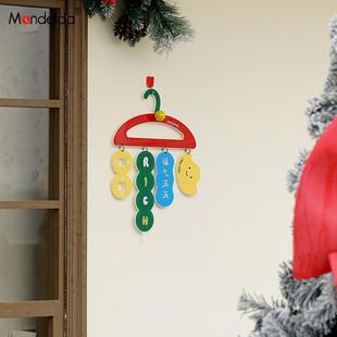 M用adelda福气满满挂件过年装品饰创mandelda意家用客厅门n把手挂