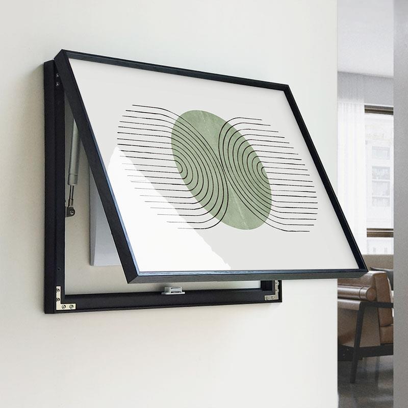 表饰箱装画电箱装饰弱遮挡箱百叶北欧多媒体电5多媒体光纤网络线