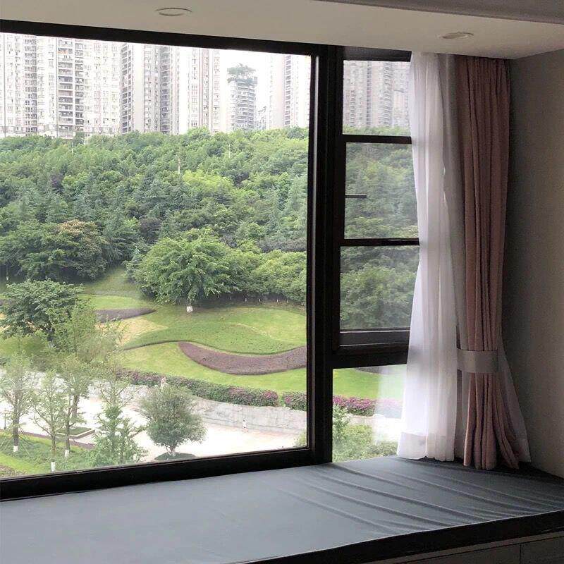 重庆免费上门测量安装隐形纱窗金刚网推拉纱窗高清三推口袋锁纱窗