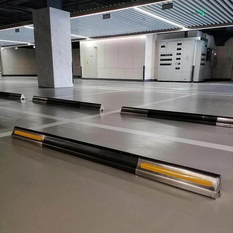 不锈钢阻车器停车位地挡阻挡器倒车止退限位器阻车器阻车杆防撞杆