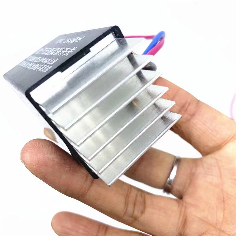 汽车调光暖风无极调速开关升级版12V 24V电风扇慢速快速调节器10A