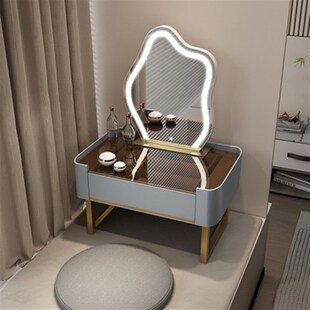 网红放飘窗上的梳妆台卧室小户型专用阳台榻榻米化妆台2023年新款