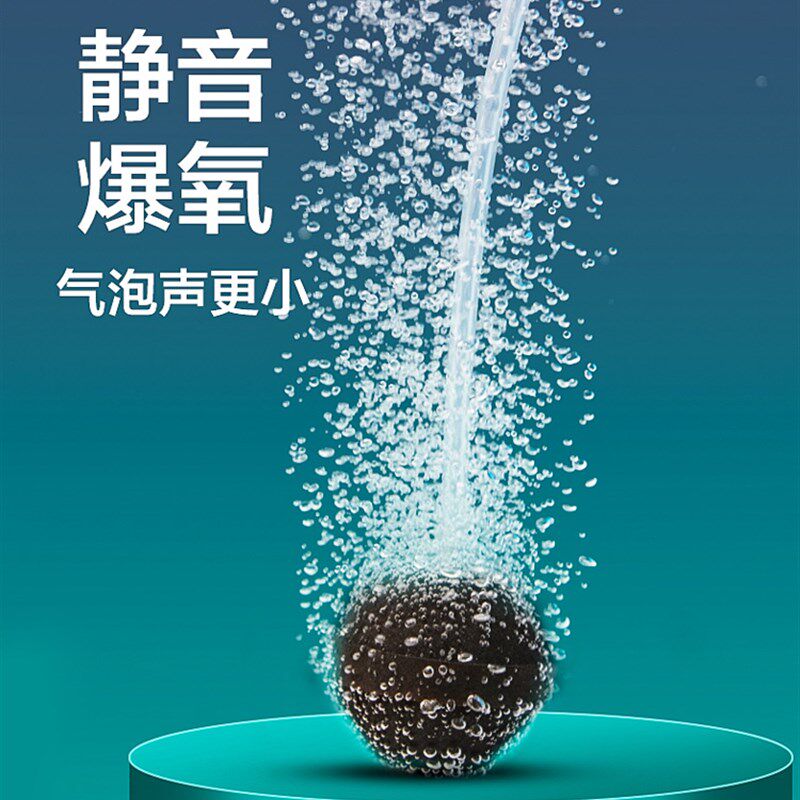 鱼呼吸鱼缸增氧气泡石纳米气盘氧气泵配件打氧气泡盘空气细化器图片