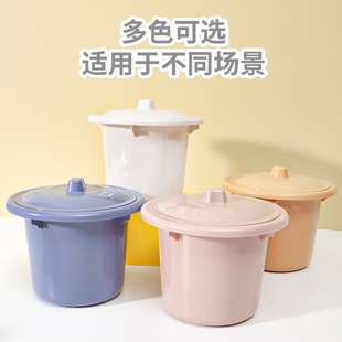 塑料痰盂家用带盖子坐便器小孩尿盆尿桶夜壶女童儿童男宝宝便盆小